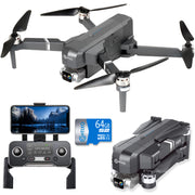 Contixo F35 RC GPS Drone with 4K UHD Camera 2-Axis Self-Stabilizing Gimbal with 64GB Micro SD & Carrying Case