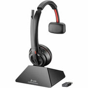 Poly 8L577AA Wireless Headset Charging Cradle, Compatible with Savi Office DECT 8440 8445 8210, Black