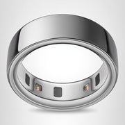 Oura Ring 4 Smart Ring, Advanced Health Tracker with 50+ Metrics, Silver, Size 11, Titanium, Up to 8 Days Battery Life