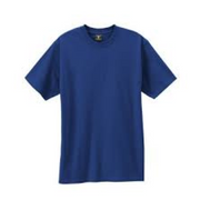 Hanes Beefy-T Unisex Heavyweight Cotton T-Shirt, DARK SKY BLUE, S