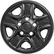 Coast To Coast 18 Inch 5-Spoke Gloss Black Snap-On Wheel Cover Set of 4 for Toyota Tundra