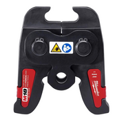 Milwaukee X6 Ring Jaw for M18 FORCE LOGIC Long Throw Press Tool, Pivoting Design, Fits 2-1/2