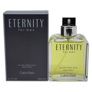 Calvin Klein Eternity Eau De Toilette Spray for Men, Timeless Fragrance with Lemon, Juniper Berry, Sandalwood, 200ml