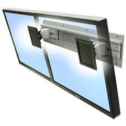 Ergotron Neo-Flex Dual Monitor Wall Mount, VESA Compatible, Supports 2 Monitors Up to 24 Inches, 25 lb Capacity Each, Black Metal, 28-514-800