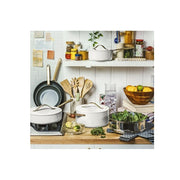 Beautiful 20pc Ceramic Non-Stick Cookware Set, White