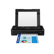 Epson WF-110 WorkForce Wireless Mobile Portable Inkjet Printer, Black