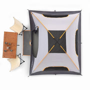 Yuyuanxiang UNP Camping Tent with Screen Room, Portable 6 Person Dome Tent, Family Outdoor Tent with Screen Porch, 14 ft x 11 ft x 72 in Height, UNP-1411-DB