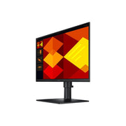 Samsung S24D402GAN 24-Inch FHD IPS LCD Monitor, 100Hz Refresh Rate, 5ms Response Time, HDMI, DisplayPort, USB Hub, Height Adjustable, Flicker-Free, Anti-Glare