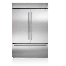 Sub-Zero CL4850UFD/S/P 48 Inch Built-In French Door Smart Refrigerator with 28.9 cu. ft. Total Capacity, Split Climate