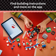 LEGO Super Mario Mario Kart Interactive LEGO Mario and Standard Kart Building Toy, Multicolor, 278 Pieces, Ages 7+