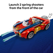 LEGO Marvel Spider-Man Car vs. Venomized Wolverine Building Toy, 134 Pieces, Multicolor, 6588663