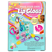 Horizon Group USA 234727KRF Just My Style Make Your Own Lip Gloss Kit, Cupcake-Scented, Includes Confetti Shapes and Charms, DIY Customization, Safe Formula