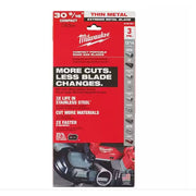 Milwaukee 48-39-0631 30-9/16 in. 12/14 TPI Compact Extreme Thin Metal Cutting High Speed Steel Band Saw Blade (3-Pack)
