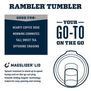 YETI Rambler 20 oz Insulated Tumbler with MagSlider Lid, Stainless Steel, Cape Taupe