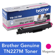 Brother TN-227M High Yield Magenta Toner Cartridge