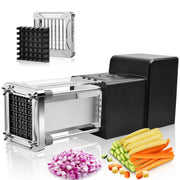 Sopito Electric French Fry Cutter, Stainless Steel, 1/2in Blade, Black