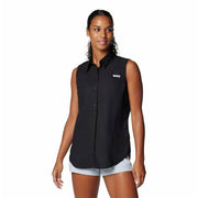 Columbia PFG Tamiami Sleeveless Shirt - Black - XL