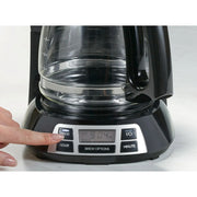 Hamilton Beach 49634 Bold Brew 12 Cup Programmable Drip Coffee Maker, Stainless Steel Accents