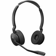 Jabra Engage 75 SE Stereo Binaural Wireless Headset with Bluetooth and DECT, Noise-Cancelling Microphone, On-Ear, Black, TAA9659-583-125