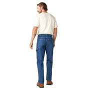 Dickies Relaxed-Fit Carpenter Denim Jeans for Men - Stonewashed Indigo Blue - 32x32