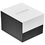 Citizen Men's Classic Quartz Wrist Watch, Blue Sunray Dial, Silver-Tone Stainless Steel, 40mm, BF0580-57L