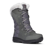 Columbia Ice Maiden II Women's Waterproof Insulated Winter Boots, Shale Dark Raspberry, Size 8.5, 155417