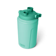YETI Silo Half Gallon Jug, Insulated Sports Water Bottle with PermaFrost, Leakproof MagDock Chug Cap, Fence Hook Handle, Seafoam, 21071507185