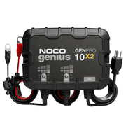 NOCO GENPRO10X2 2-Bank, 20A (10A/Bank) Smart Marine Boat Battery Charger