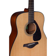 Yamaha FG800J Acoustic Guitar, Solid Spruce Top, Nato Mahogany Back and Sides, Rosewood Fingerboard, Matte Neck, Natural