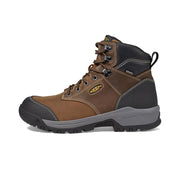 KEEN Utility Evanston 6 Soft Toe Waterproof Leather Work Boots, Bison Black, Men's Size 13 D, 1029681