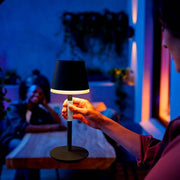 Philips 576454 Hue Go Black Portable Table Lamp - Black