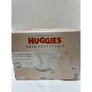 Huggies Skin Essentials Baby Diapers Size 2 (12-18lbs) 168ct