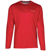 Columbia Terminal Tackle PFG Fish Flag Long-Sleeve Shirt - Red Spark/White - 3XL