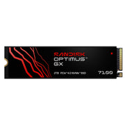 SANDISK SDSP71200TAN-000G1 Optimus 7100 2TB NVMe Internal Gaming SSD Solid State Drive, Black
