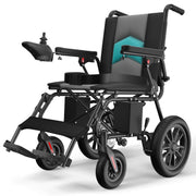 Coolhut Electric Wheelchair, Lightweight Portable Mobility Scooter, 20+ Miles Range, 350 lb Capacity, Foldable Design, 360 Joystick Control