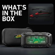 Deltran Battery Tender Charge N Start 1100, 2-in-1 1000 AMP Jump Starter and 12V 1 AMP Smart Battery Charger, Compact Portable Design, for Cars, Motorcycles, ATVs, SUVs