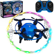 Force1 F1-ORBEXT-BLU Remote Control Drone Toy, Orbiter Extreme 360 LED STEM RC Drone, for Kids Ages 8 and Up
