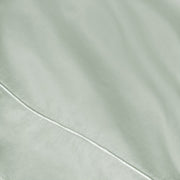 Hotel Style Pillowcases, 600 Thread Count Egyptian Cotton Sateen, King Size, Green, 2 Count