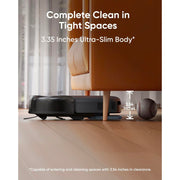 Eufy Robot Vacuum Omni C20, Vacuum and Mop Combo, 7,000 Pa Suction, Ultra-Slim 3.35-Inch, Self-Emptying All-in-One Station