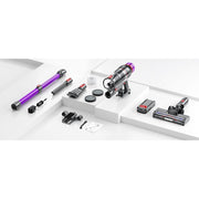 Hosaud Cordless Stick Vacuum Cleaner, 45000pa Suction, 550W Motor, 55min Runtime, 2600mAh Battery, Lightweight, Purple