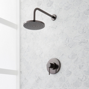 Signature Hardware 483905 Lexia Pressure Balance Shower Only Package Trim - Less Rough-in Valve Gunmetal Showers Shower Only Pressure Balanced