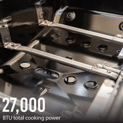 Expert Grill 720-1049 3 Burner Propane Gas Grill 27000 BTU 450 Sq. In. Total Cooking Area Black