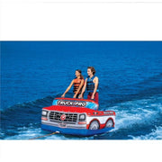 WOW Sports Pickup Truck Towable Tube, Heavy-Gauge PVC, Blue, 3-Person