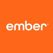 Ember Charging Coaster 2, Wireless Travel Mug Charging Accessory, Black, Compatible with Generation 1 and 2 Ember Mugs TM19XC1200AM