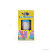 Megatoys Peeps Backpack Gift Set, Clear Plastic Backpack with Yellow Straps, 52 Stickers, 24-Piece Puzzle, 9 Colored Pencils, Coloring Cup, Easter26