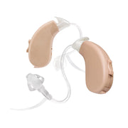 Lucid Hearing 10082 Enrich PRO - Behind the Ear Over The Counter (OTC) Hearing Aid - Beige Pair
