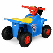 Hyper Toy Company Disney Mickey and Friends 6V ATV Powered Ride-On Toy, Red, Toddler Size