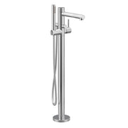 Moen 395 Align One-Handle Freestanding Floor Mount Tub Filler with Handshower, Chrome