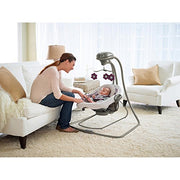 Graco 1893776 DuetSoothe Baby Swing and Rocker, Sapphire
