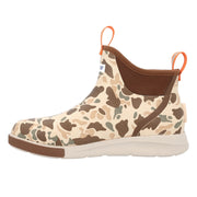 Xtratuf Men's Ankle Deck Sport Rubber Boots, Lightweight BioLite EVA Foam, Waterproof, Slip-Resistant Outsole, Duck Camo, XADSMDCM